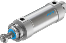 Festo Cilindro Redondo 63mm Diámetro 80mm Carrera Doble Efecto - 196013