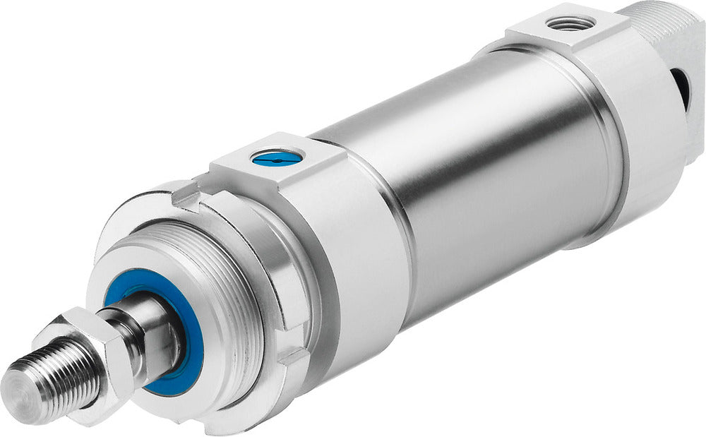 Festo Cilindro Redondo 50mm Diámetro 50mm Carrera Simple Efecto - 196384