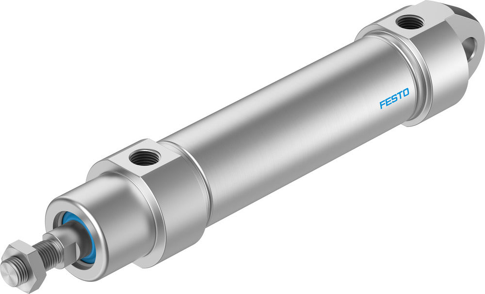 Festo Cilindro Redondo 40mm Diámetro 25mm Carrera Doble Efecto - 8073988