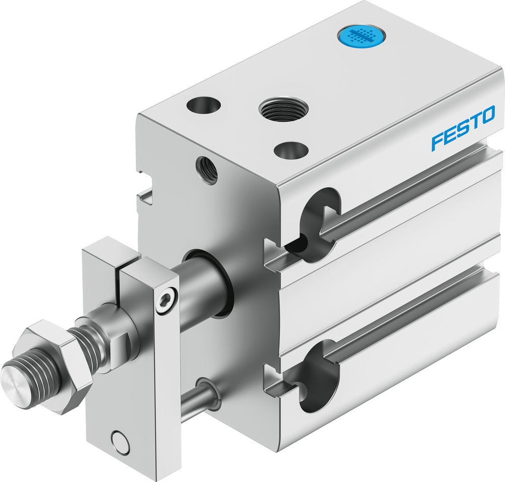Festo Cilindro Compacto 32mm Diámetro 15mm Carrera Simple Efecto - 4828501