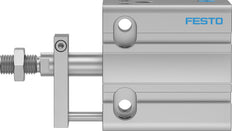 Festo Cilindro Compacto 32mm Diámetro 15mm Carrera Simple Efecto - 4828501