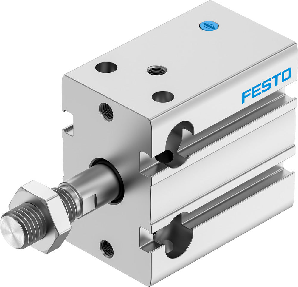 Festo Cilindro Compacto 25mm Diámetro 5mm Carrera Simple Efecto - 4829866