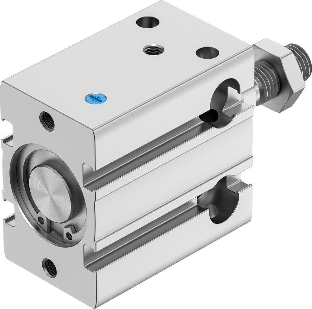 Festo Cilindro Compacto 25mm Diámetro 5mm Carrera Simple Efecto - 4829866