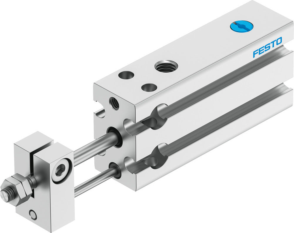 Festo Cilindro Compacto 6mm Diámetro 15mm Carrera Simple Efecto - 4830976