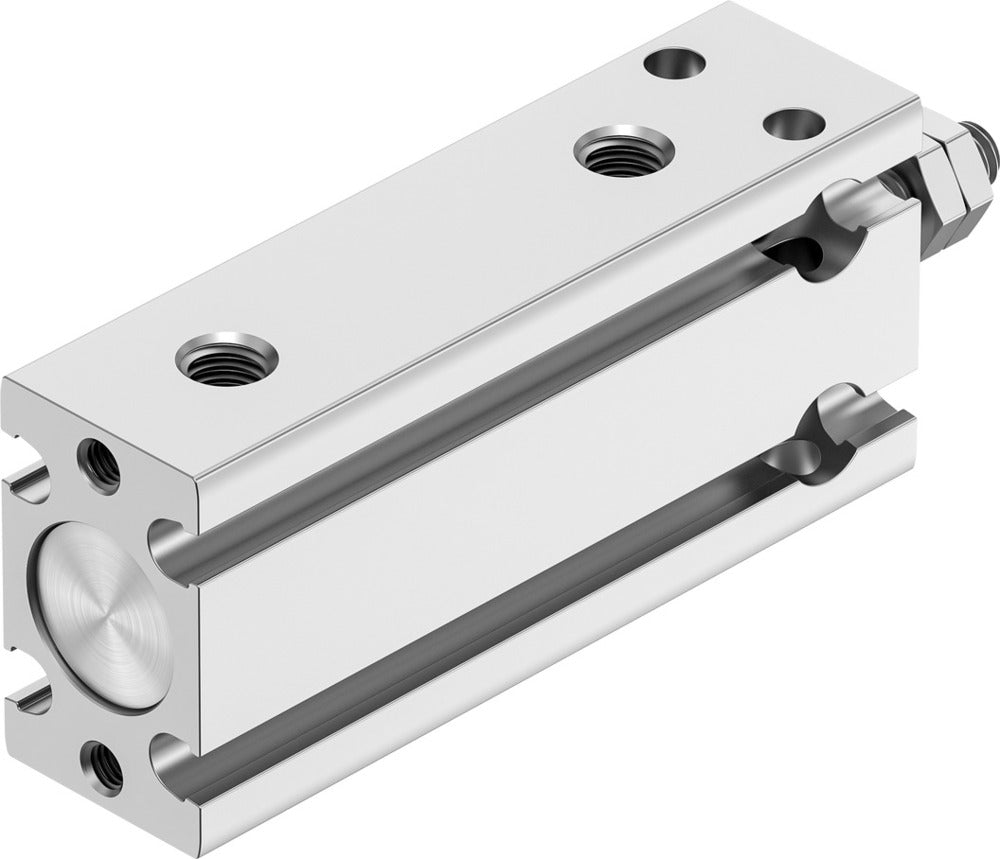 Festo Cilindro Compacto 10mm Diámetro 20mm Carrera Doble Efecto - 4831872