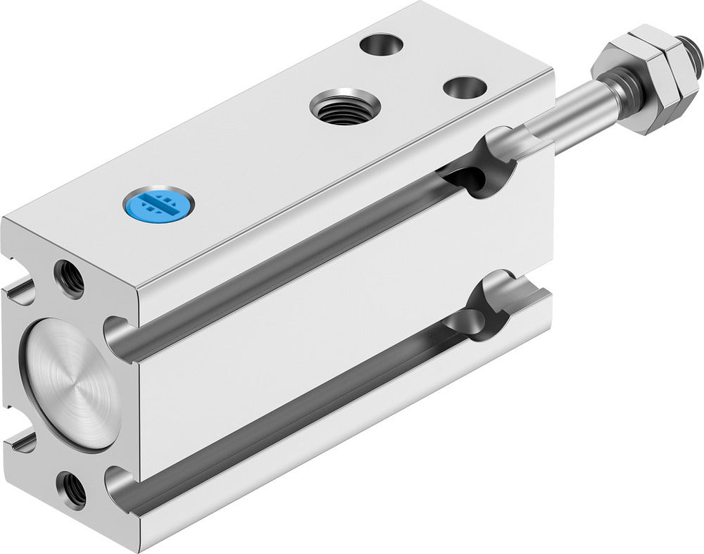 Festo Cilindro Compacto 10mm Diámetro 10mm Carrera Simple Efecto - 4832171