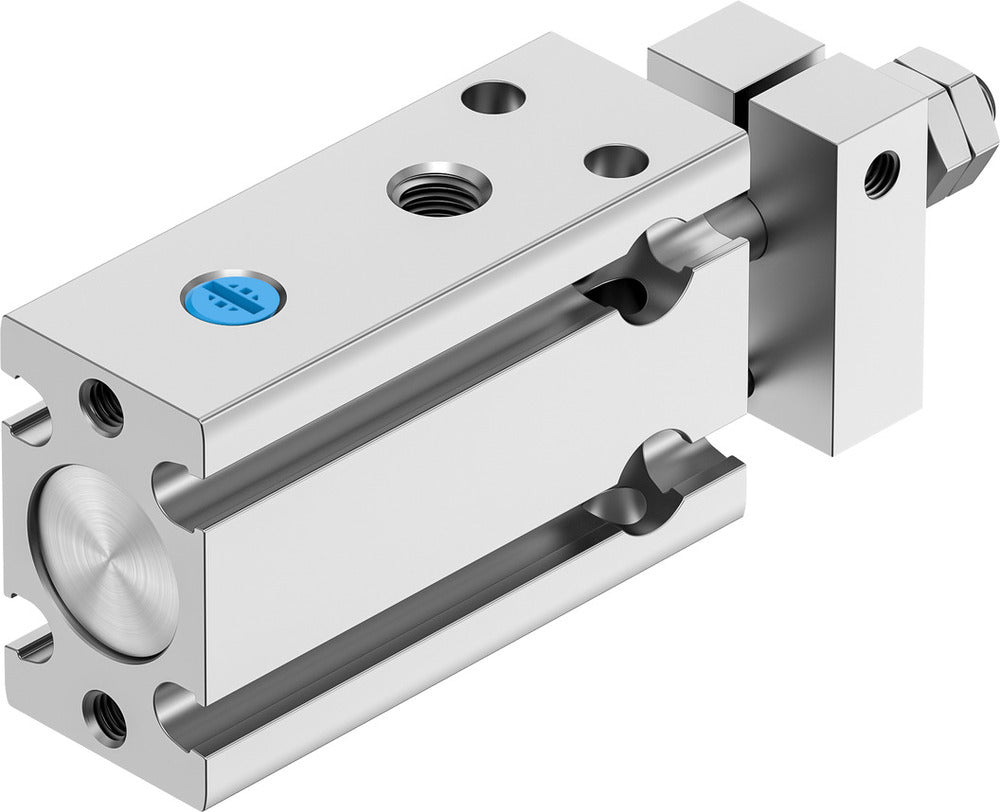 Festo Cilindro Compacto 10mm Diámetro 5mm Carrera Simple Efecto - 4833140
