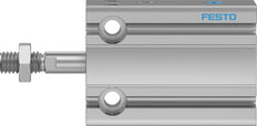 Festo Cilindro Compacto 16mm Diámetro 5mm Carrera Simple Efecto - 4833321
