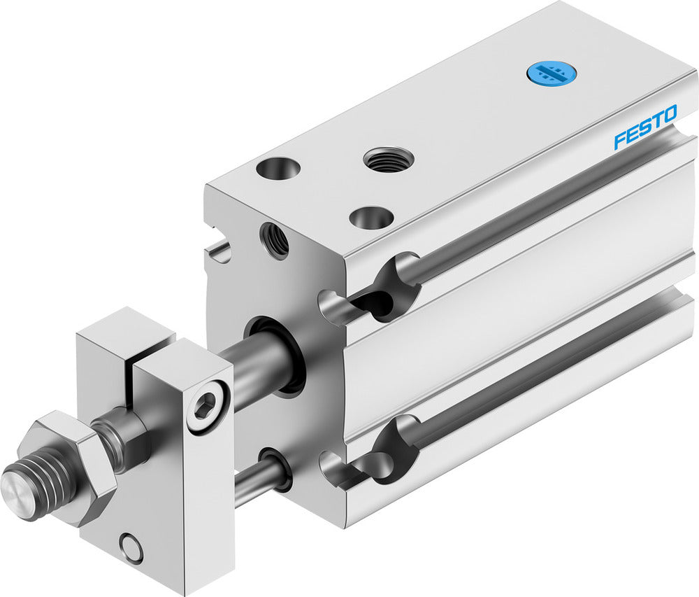 Festo Cilindro Compacto 16mm Diámetro 10mm Carrera Simple Efecto - 4834381