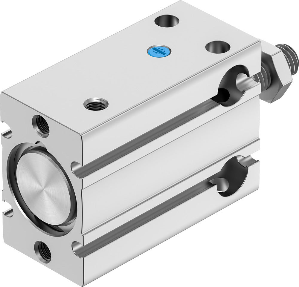 Festo Cilindro Compacto 20mm Diámetro 10mm Carrera Simple Efecto - 4840808