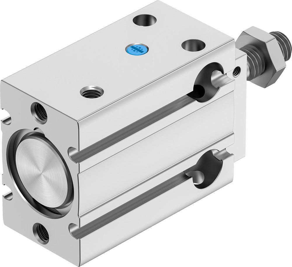 Festo Cilindro Compacto 20mm Diámetro 5mm Carrera Simple Efecto - 4840821
