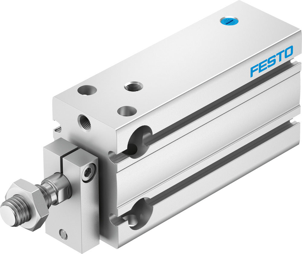 Festo Cilindro Compacto 20mm Diámetro 10mm Carrera Simple Efecto - 4840833