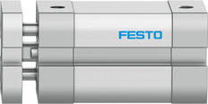 Festo Cilindro Compacto 12mm Diámetro 15mm Carrera ISO 21287 Doble Efecto - 554207