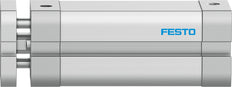 Festo Cilindro Compacto 16mm Diámetro 40mm Carrera ISO 21287 Doble Efecto - 554218