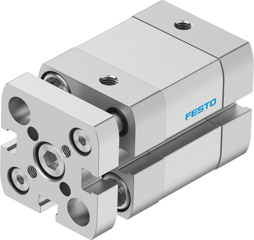 Festo Cilindro Compacto 20mm Diámetro 10mm Carrera ISO 21287 Doble Efecto - 577208