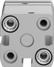 Festo Cilindro Compacto 20mm Diámetro 25mm Carrera ISO 21287 Doble Efecto - 554224