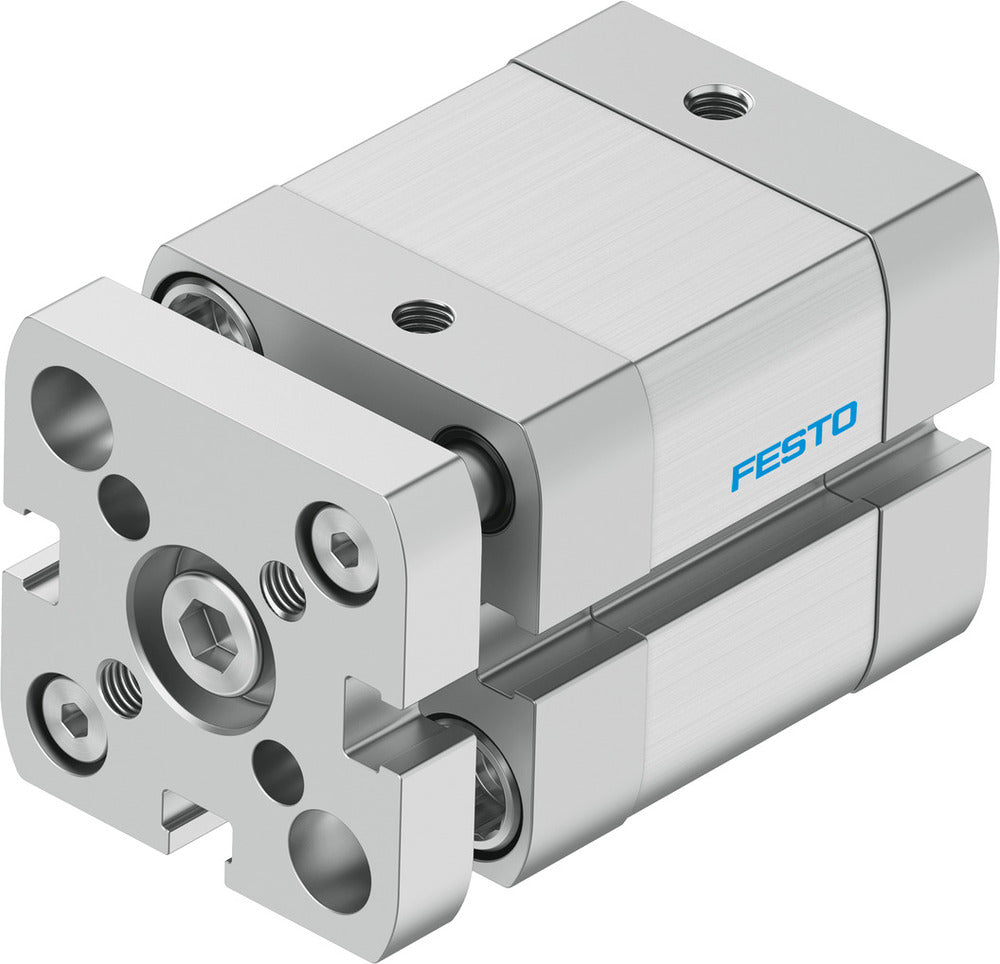 Festo Cilindro Compacto 25mm Diámetro 10mm Carrera ISO 21287 Doble Efecto - 554230