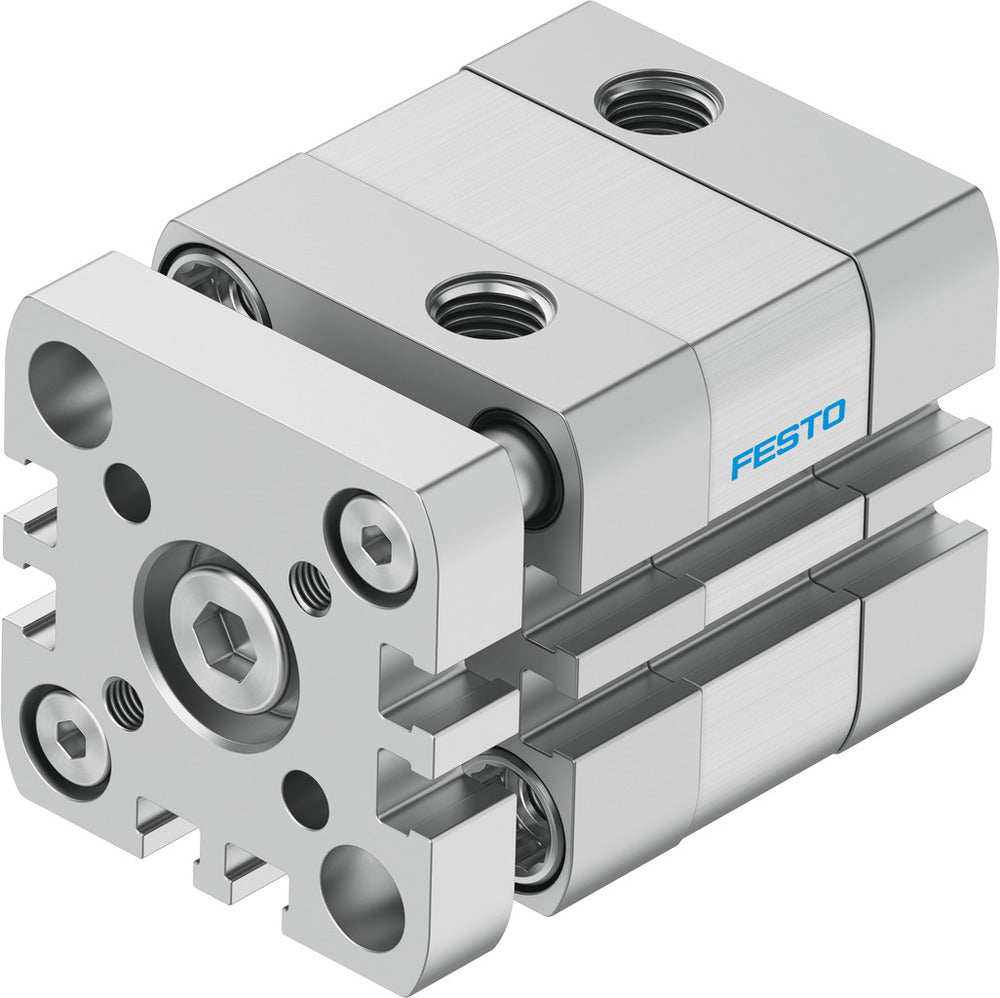 Festo Cilindro Compacto 25mm Diámetro 60mm Carrera ISO 21287 Doble Efecto - 577223