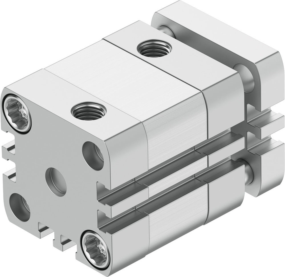 Festo Cilindro Compacto 32mm Diámetro 10mm Carrera ISO 21287 Doble Efecto - 574022