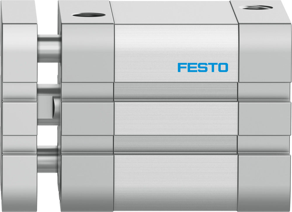 Festo Cilindro Compacto 40mm Diámetro 20mm Carrera ISO 21287 Doble Efecto - 574033