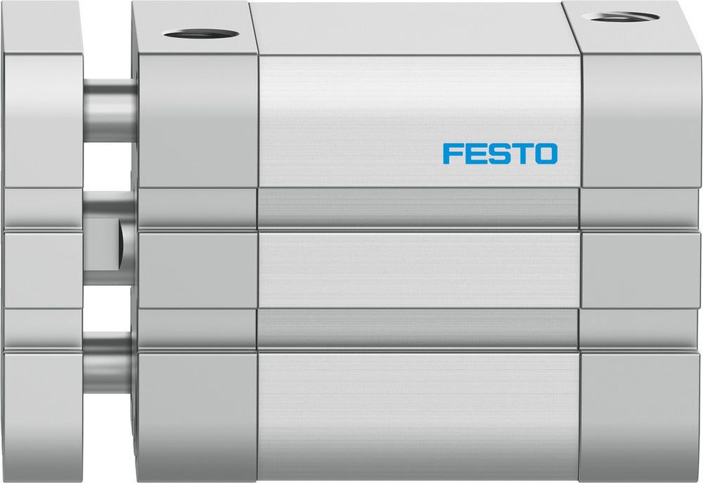 Festo Cilindro Compacto 40mm Diámetro 25mm Carrera ISO 21287 Doble Efecto - 574034