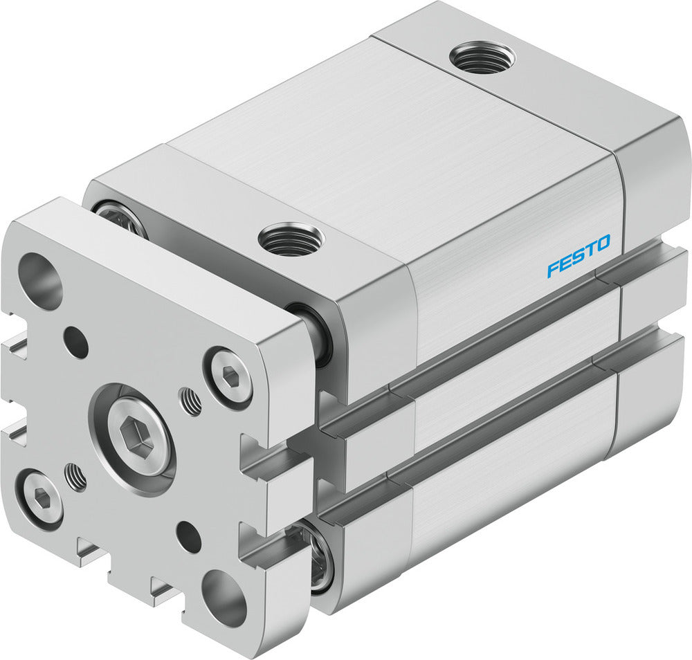 Festo Cilindro Compacto 40mm Diámetro 30mm Carrera ISO 21287 Doble Efecto - 554253