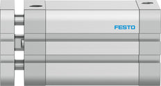 Festo Cilindro Compacto 40mm Diámetro 50mm Carrera ISO 21287 Doble Efecto - 574037