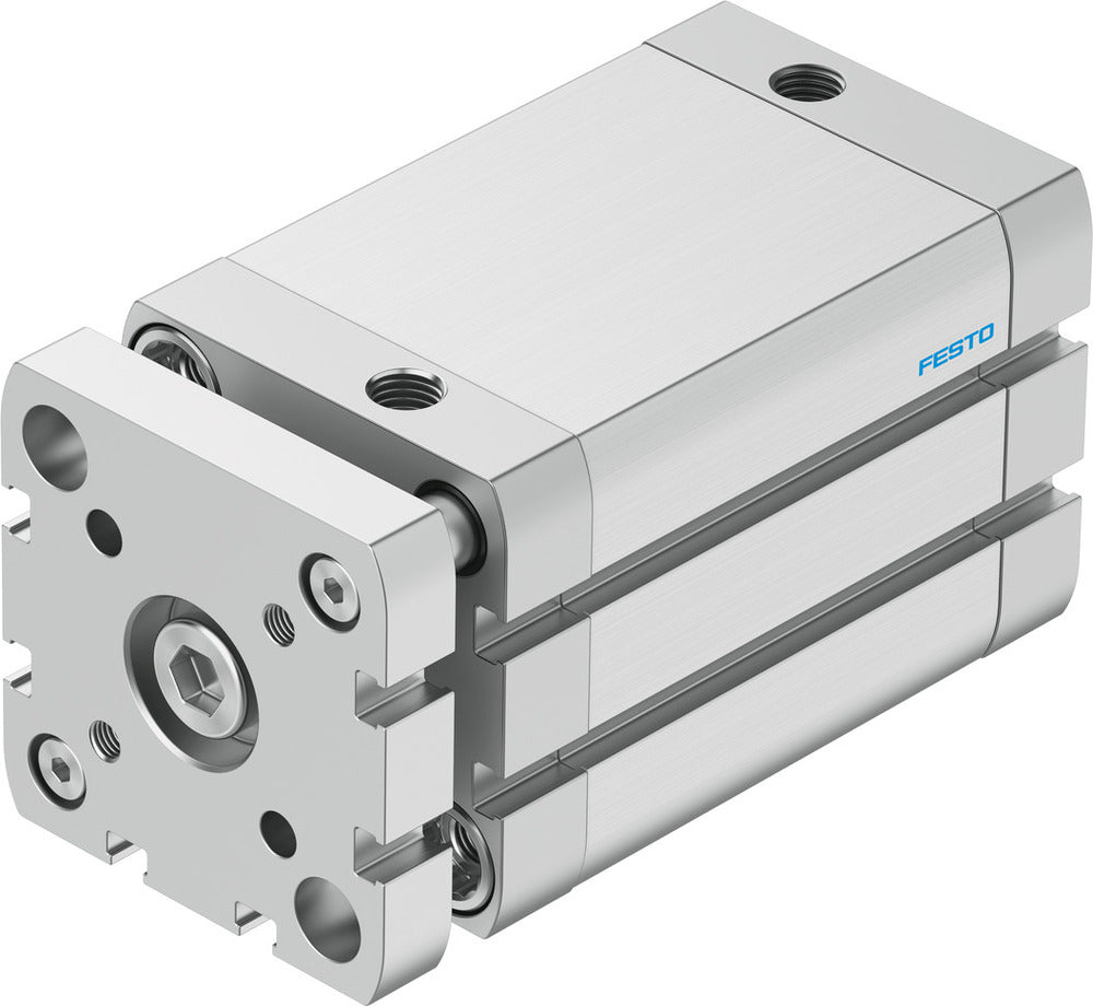 Festo Cilindro Compacto 50mm Diámetro 60mm Carrera ISO 21287 Doble Efecto - 574047