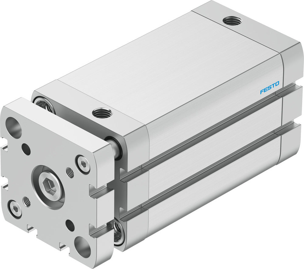 Festo Cilindro Compacto 50mm Diámetro 80mm Carrera ISO 21287 Doble Efecto - 574048