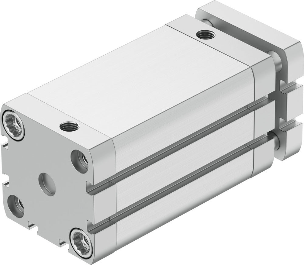 Festo Cilindro Compacto 50mm Diámetro 80mm Carrera ISO 21287 Doble Efecto - 554267