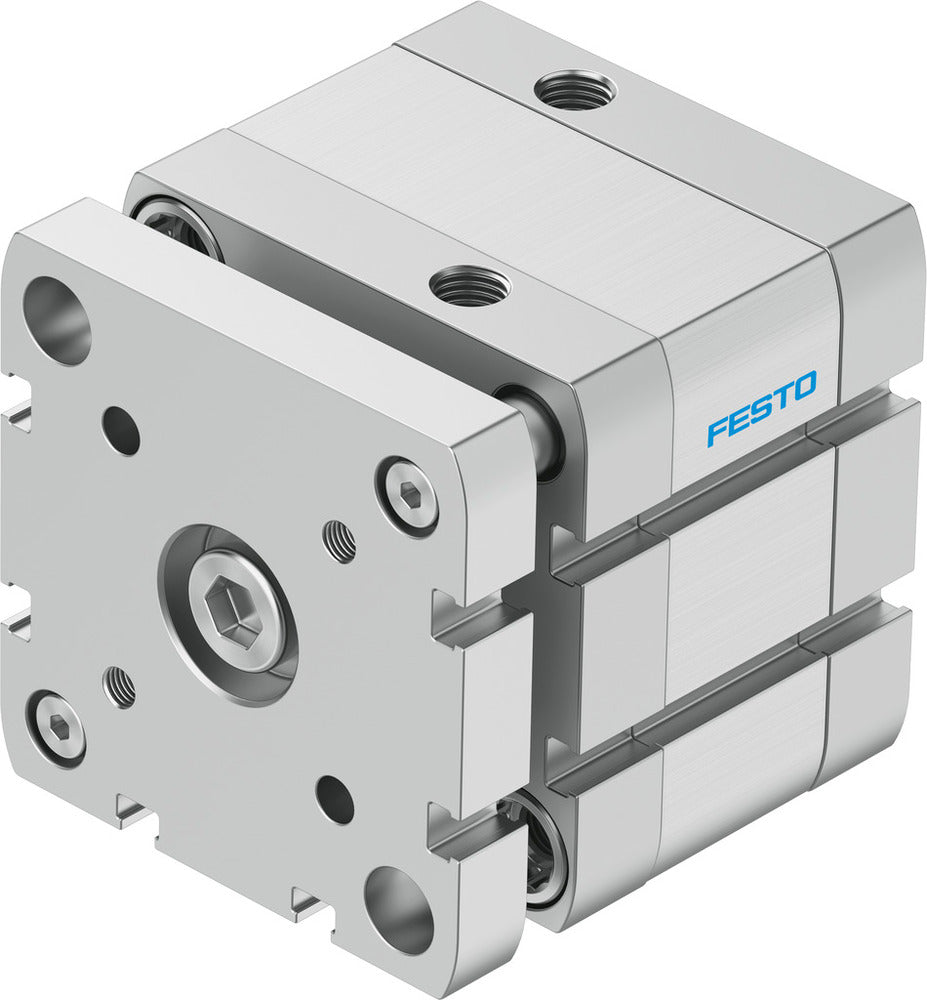 Festo Cilindro Compacto 63mm Diámetro 10mm Carrera ISO 21287 Doble Efecto - 574049