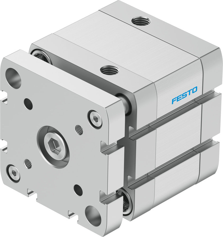 Cilindro Compacto Festo 63mm Diámetro 15mm Carrera ISO 21287 Doble Efecto - 554269