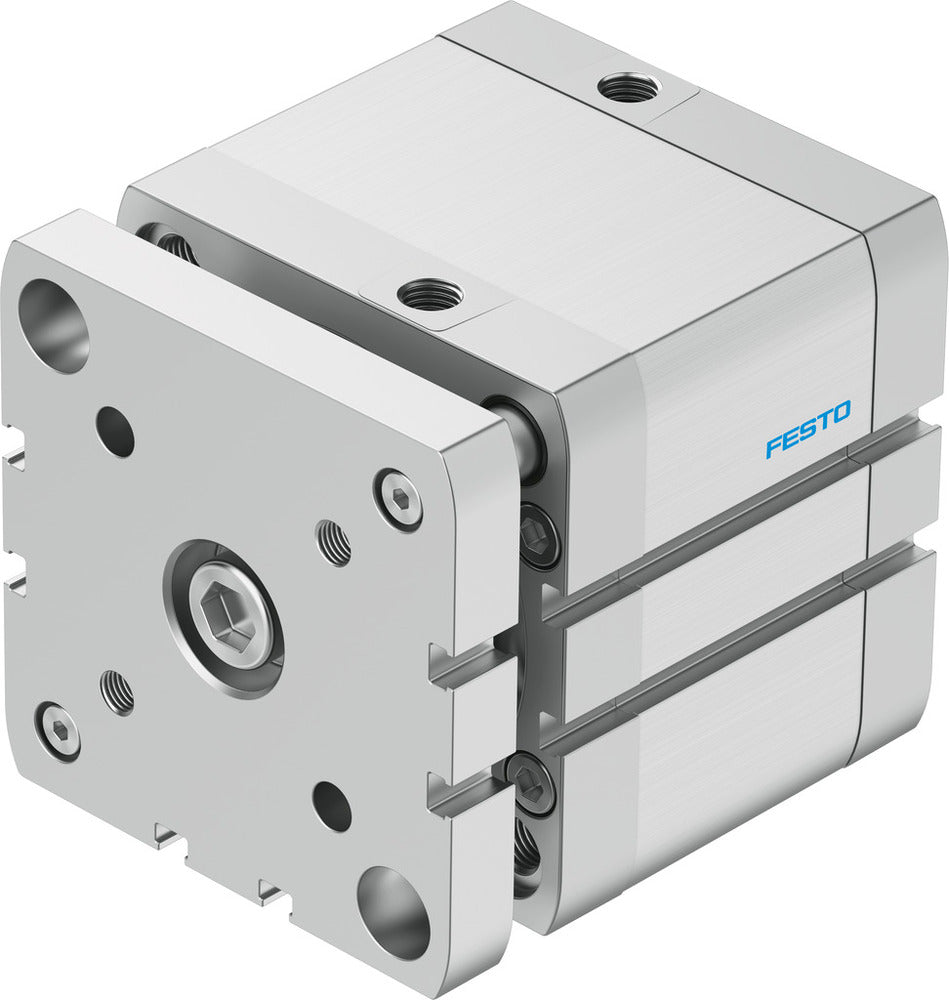 Festo Cilindro Compacto 80mm Diámetro 30mm Carrera ISO 21287 Doble Efecto - 554281