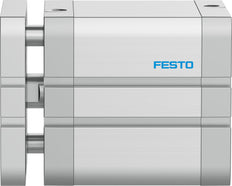 Festo Cilindro Compacto 80mm Diámetro 50mm Carrera ISO 21287 Doble Efecto - 574064