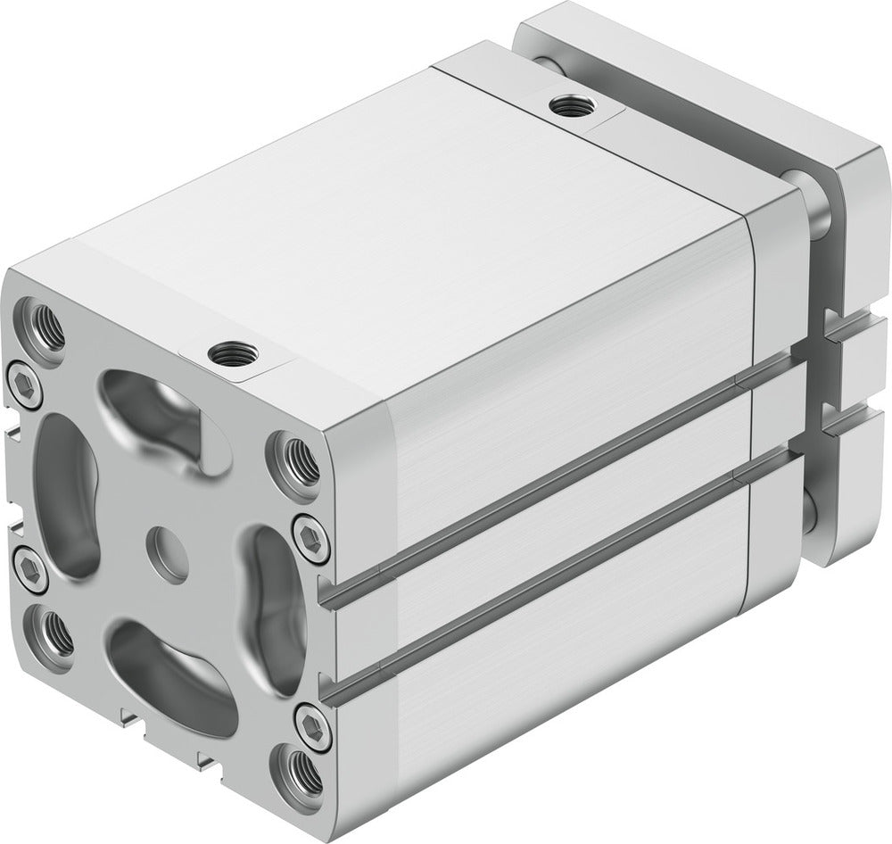 Festo Cilindro Compacto 80mm Diámetro 80mm Carrera ISO 21287 Doble Efecto - 554285