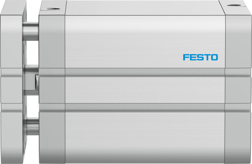 Festo Cilindro Compacto 80mm Diámetro 80mm Carrera ISO 21287 Doble Efecto - 574066