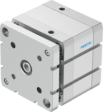 Festo Cilindro Compacto 100mm Diámetro 20mm Carrera ISO 21287 Doble Efecto - 577226