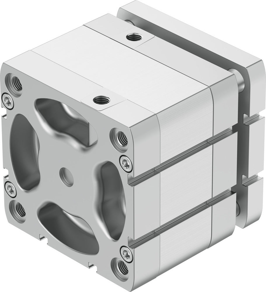 Festo Cilindro Compacto 100mm Diámetro 20mm Carrera ISO 21287 Doble Efecto - 554288