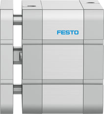 Festo Cilindro Compacto 100mm Diámetro 20mm Carrera ISO 21287 Doble Efecto - 577226