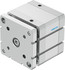 Festo Cilindro Compacto 100mm Diámetro 25mm Carrera ISO 21287 Doble Efecto - 554289