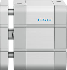 Festo Cilindro Compacto 100mm Diámetro 25mm Carrera ISO 21287 Doble Efecto - 554289