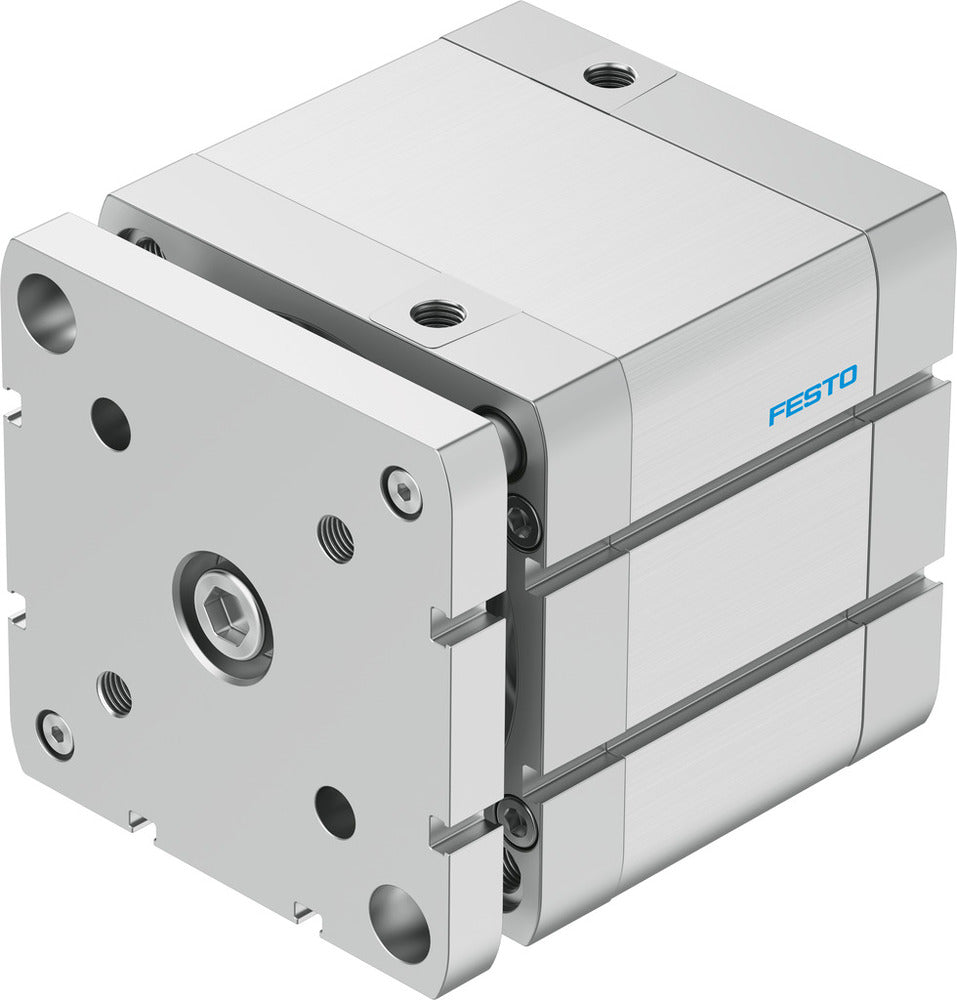 Festo Cilindro Compacto 100mm Diámetro 30mm Carrera ISO 21287 Doble Efecto - 554290