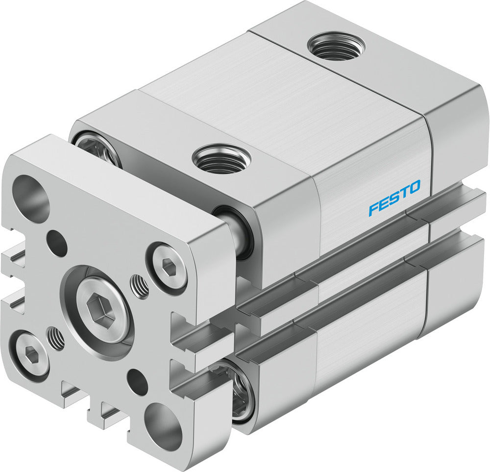 Festo Cilindro Compacto 32mm Diámetro 15mm Carrera ISO 21287 Doble Efecto - 554240