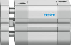 Festo Cilindro Compacto 32mm Diámetro 20mm Carrera ISO 21287 Doble Efecto - 554241