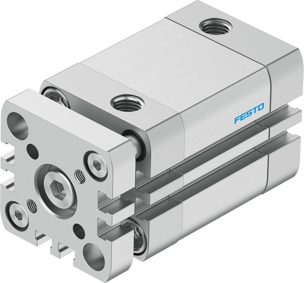 Festo Cilindro Compacto 32mm Diámetro 25mm Carrera ISO 21287 Doble Efecto - 574025