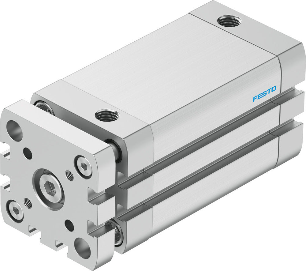 Festo Cilindro Compacto 40mm Diámetro 60mm Carrera ISO 21287 Doble Efecto - 554256