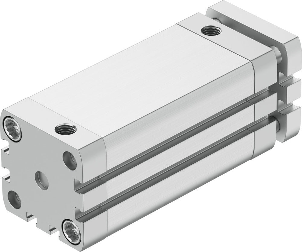 Festo Cilindro Compacto 40mm Diámetro 80mm Carrera ISO 21287 Doble Efecto - 574039