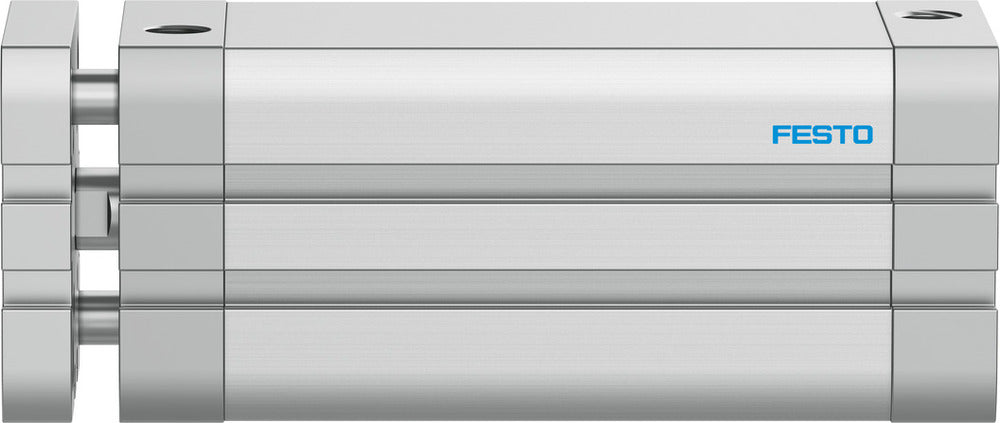 Festo Cilindro Compacto 40mm Diámetro 80mm Carrera ISO 21287 Doble Efecto - 574039