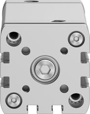 Festo Cilindro Compacto 40mm Diámetro 80mm Carrera ISO 21287 Doble Efecto - 574039