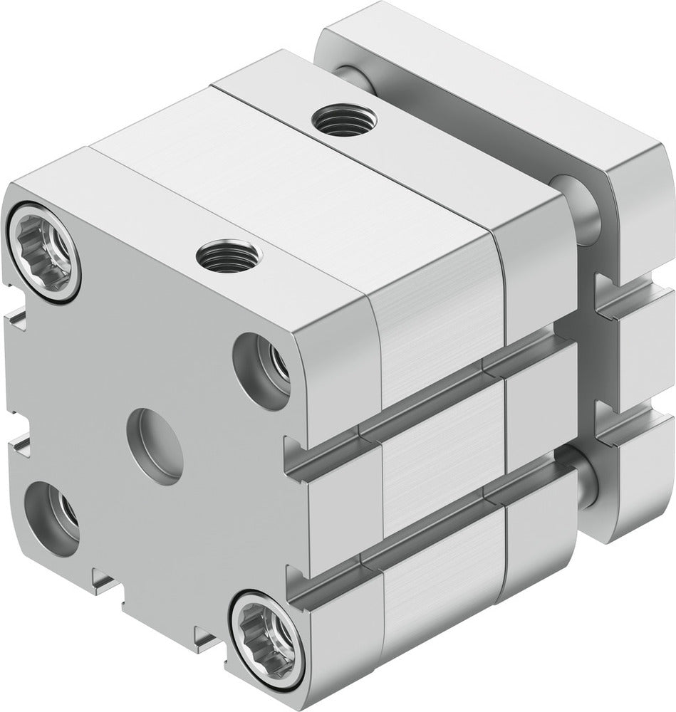 Festo Cilindro Compacto 50mm Diámetro 10mm Carrera ISO 21287 Doble Efecto - 574040
